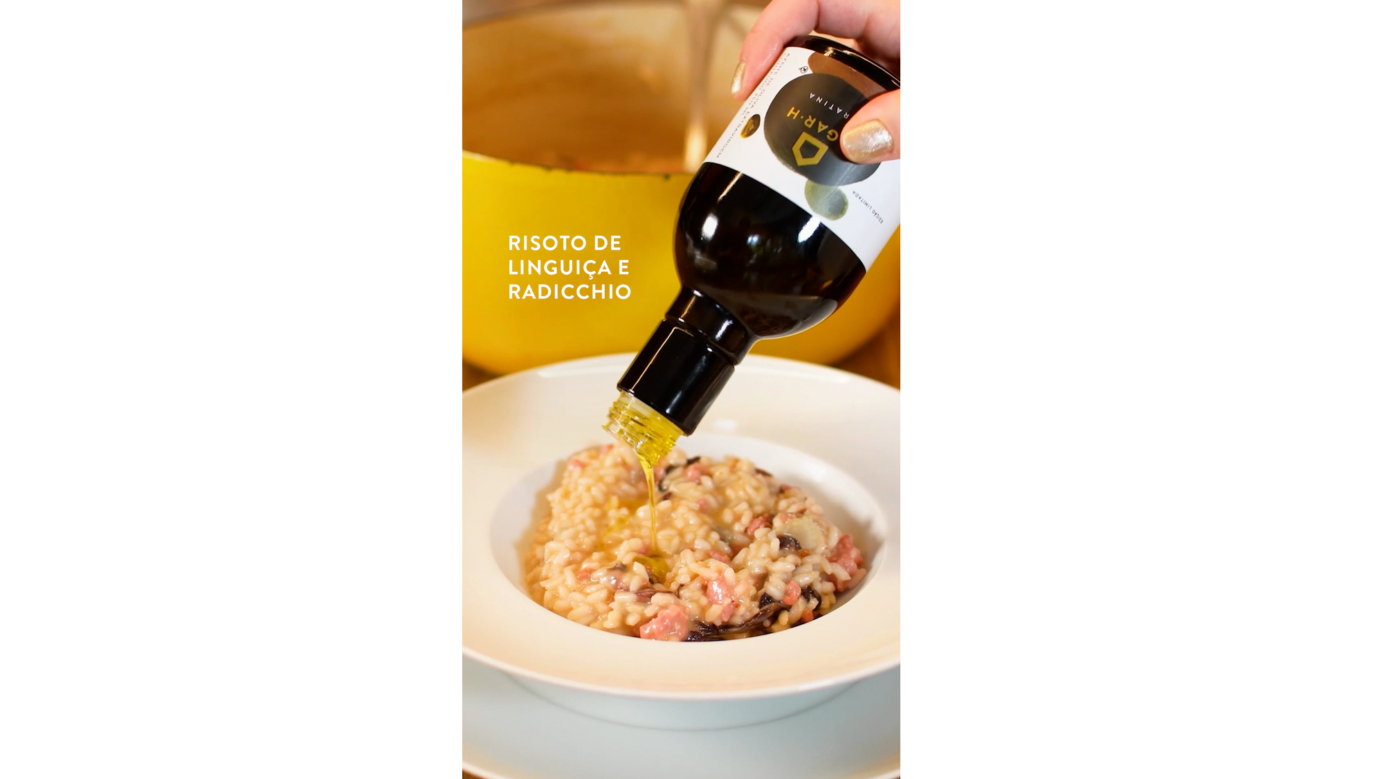 Risoto de Radicchio e Salsiccia: um prato simples e delicioso para compartilhar
