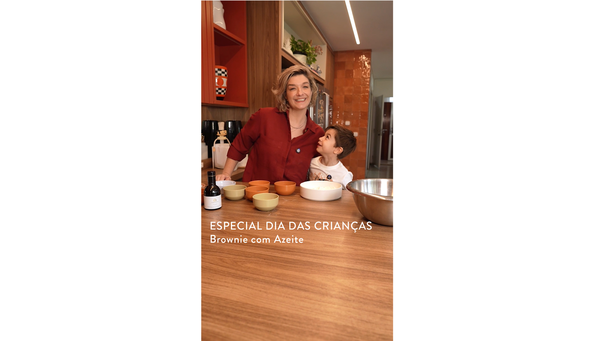 Brownie com azeite: uma receita fácil e divertida para fazer com as crianças